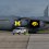 Airplane With Michigan And Iowa Logos On It
