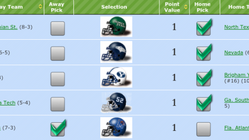 bowl picks ahoy