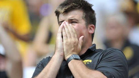 All of us watching Iowa's offense on Saturday. 