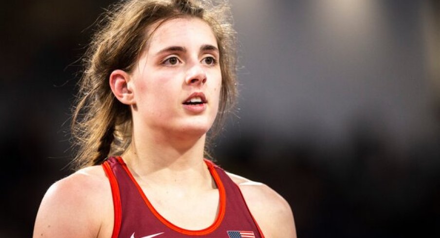 Rachel Watters, a new member of the Hawkeye Wrestling Club, and an athlete helping blaze the trail for women's wrestling.