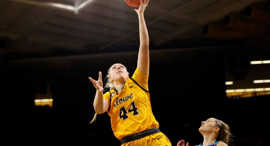 Addison O'Grady had 19 points and 6 rebounds in her Iowa debut