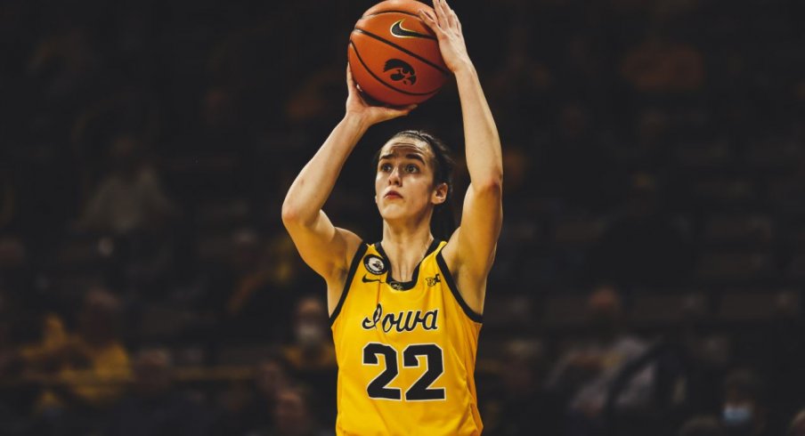 Caitlin Clark led Iowa with 25 points, 11 rebounds, and 7 assists