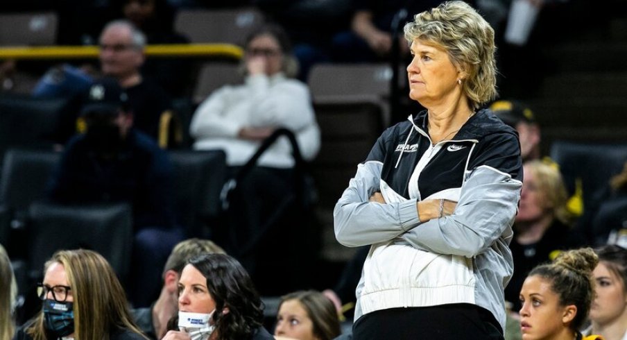 Iowa head coach Lisa Bluder