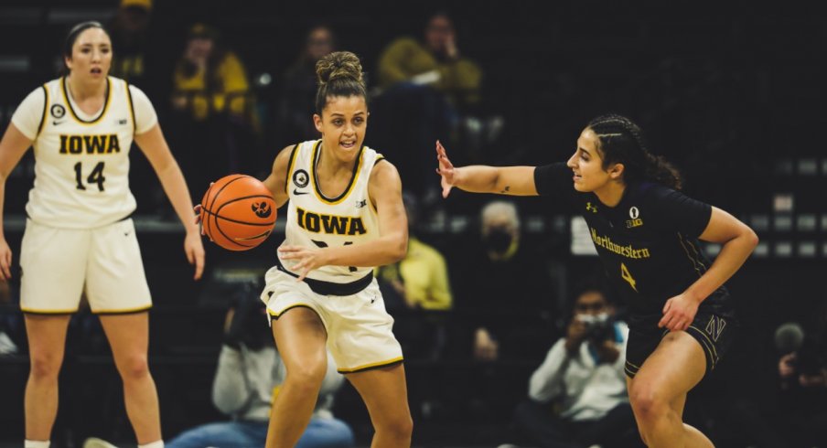 Iowa's rough start to the season continues with a 77-69 loss to Northwestern