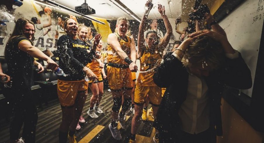 Iowa swept #10 Indiana with two close victories in just over 48 hours 