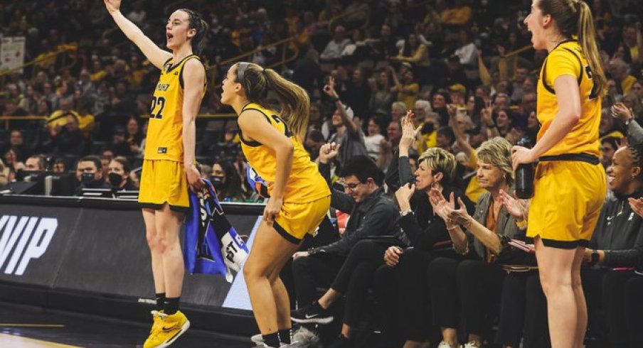 Iowa rolled to a 98-58 victory over Illinois State in the NCAA Tournament