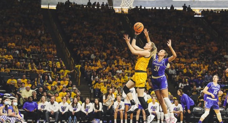 Monika Czinano scored 27 points, but they weren't enough to avoid an upset loss to Creighton