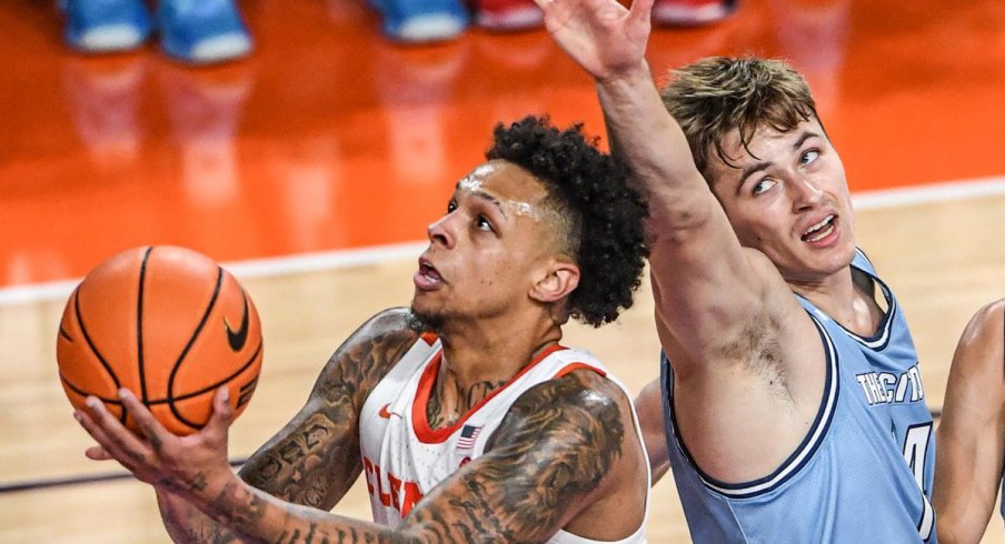 Just a bit late with the block there, guy