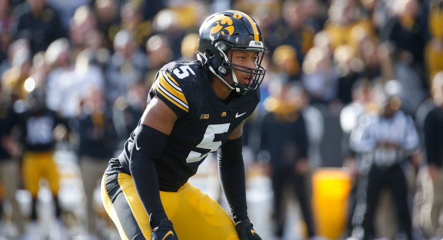 Jestin Jacobs waits for a snap on defense in 2021