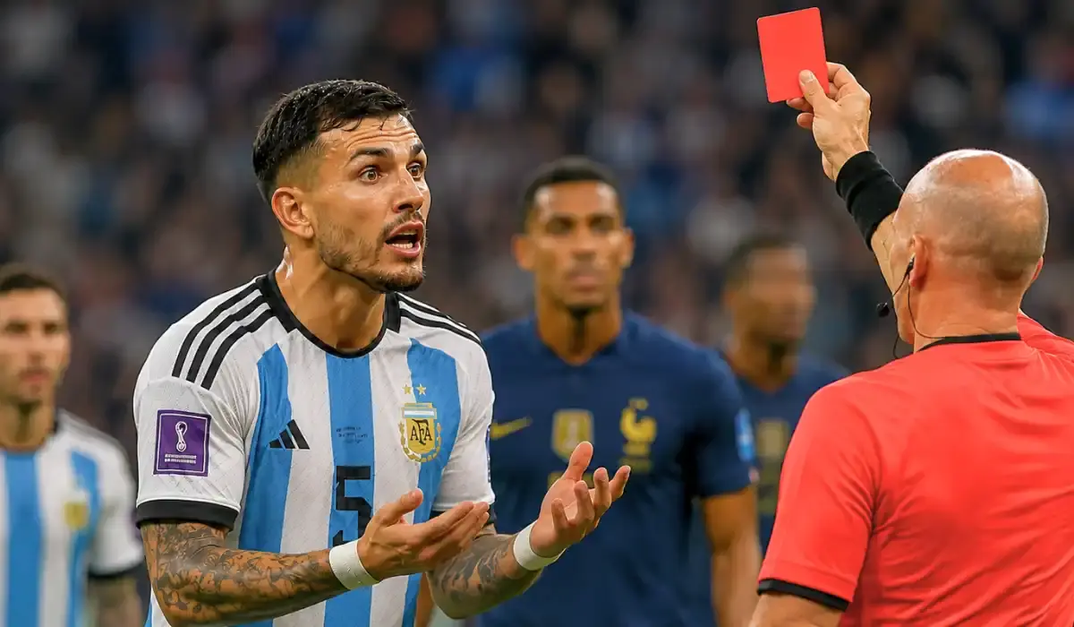 Paredes' Red Card Chaos
